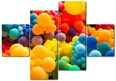 Разноцветные шарики — Заюшка