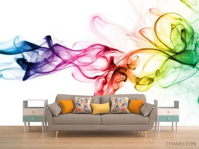 Фотообои Разноцветный дым», (арт. 26835) - купить в интернет-магазине  Chameleon