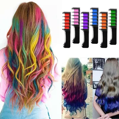 Разноцветных волос