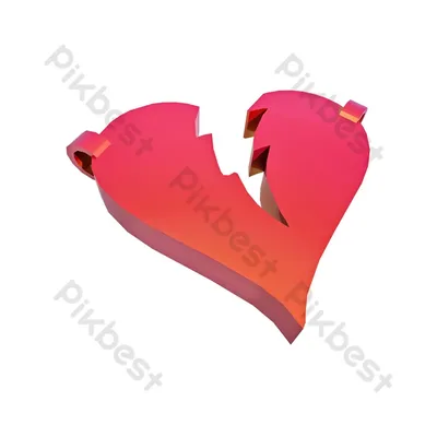 Разбитое Сердце Красное Разорванное Бумажное Сердце На Белом Фоне —  стоковые фотографии и другие картинки Разбивать - iStock