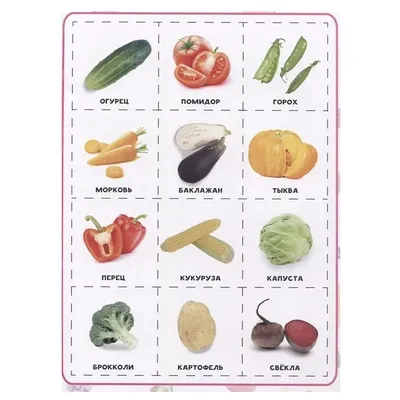 Разрезные картинки (дольки овощей и фруктов) - Домашняя школа для  ребят-дошколят - Страна Мам