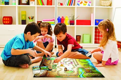 Подвижные игры для дошкольников: развивающие игры для детей