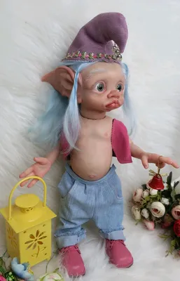Кукла Реборн Лидия в розовом, 52 см, мягконабивная