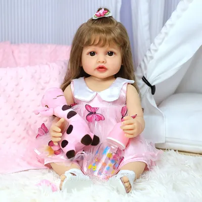 Купить Силиконовая Коллекционная Кукла Реборн Reborn Мальчик Гарри (  Виниловая Кукла ) Высота 55 см