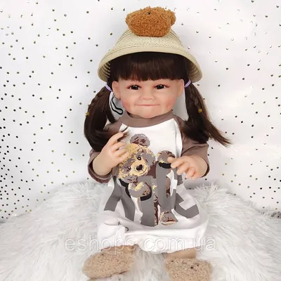 Кукла реборн Antonio Juan Нурия 52 см мягконабивная купить по цене 16527 ₽  в интернет-магазине Детский мир