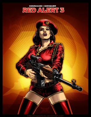 Command and Conquer, Red Alert - Natasha Volkova logo\" Sticker for Sale by  megapanda687 | Redbubble