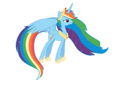 Rainbow Dash (SeaPony) by InfiniteWarlock on DeviantArt