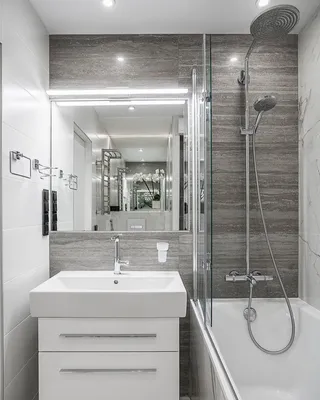 Дизайн ванной комнаты 2 на 2 — фото дизайнерских идей 2019