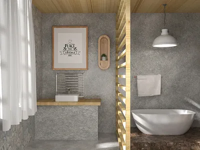 Как сделать ремонт в ванной комнате быстро, недорого и даже тихо - Уютная  стена