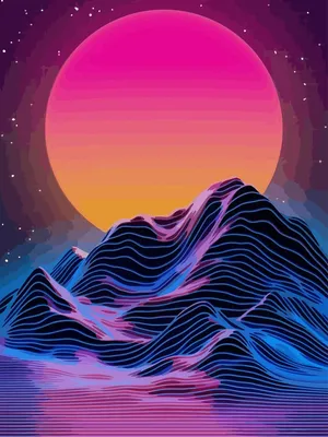 Wallpaper Retrowave, lines, sunset, 4K, Abstract #18950 - Page 4