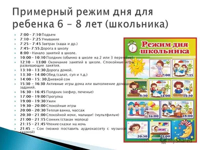 Буклет для родителей «Режим дня ребенка с учетом типа темперамента» | ГКУСО  «Курский СРЦН «Надежда»
