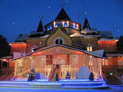 Резиденция Деда Мороза в Уфе работает ежедневно до 21.00