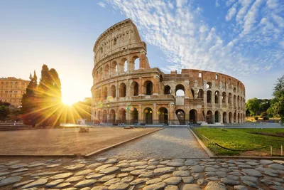 Обои на рабочий стол Старинный дворец, Рим, Италия / Rome, Italy, обои для  рабочего стола, скачать обои, обои бесплатно