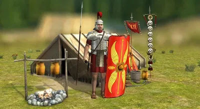 Римский воин (1 век до Р. Х.) - 3D-сцены - Цифровое образование и обучение  Мozaik