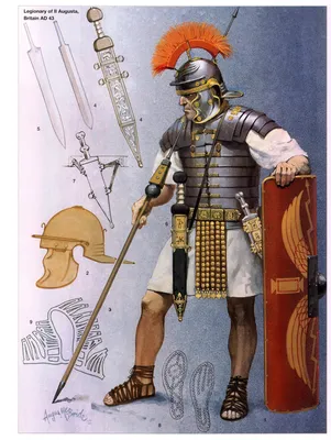 Пластинчатые доспехи римской армии: lorica segmentata | Warspot.ru