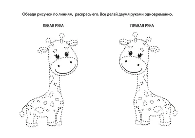 Набор карточек для рисования двумя руками \"Зайки\" (уровни 1,2,3) - Смайл  Декор