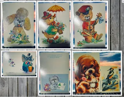 Рисованные открытки с детьми часть 2 (53 открыток) » Картины, художники,  фотографы на Nevsepic