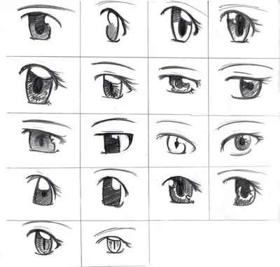 Как научиться рисовать аниме с нуля карандашом поэтапно начинающим |  Рисование глаз аниме, Рисовать, Рисование