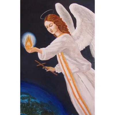 Фэнтези картина Девушка ангел