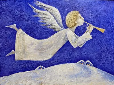 Вышитая картина Ангел моря Арт. 8025-1 - купить по выгодной цене | Клубок  Желаний