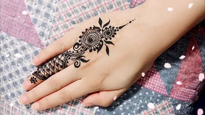 Путешествуйте вместе с Tasty Facts: Немножко о росписи хной - mehndi