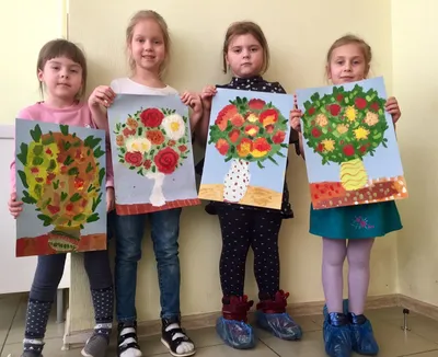 Как нарисовать цветок или букет цветов: поэтапные инструкции для начинающих  и детей | \"Где мои дети\" Блог