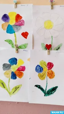Как нарисовать цветок карандашом (52 фото) » Идеи поделок и аппликаций  своими руками - Папикпро.КОМ
