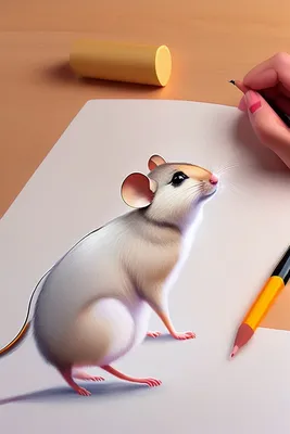 🐭 Как Нарисовать МЫШКУ Или Рисунки мышки - YouTube