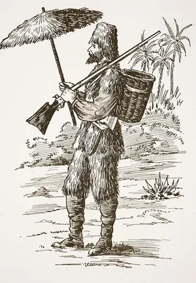 Иллюстрация 5 из 38 для Робинзон Крузо. Дальнейшие приключения Робинзона  Крузо - Даниель Дефо | Лабиринт - книги.