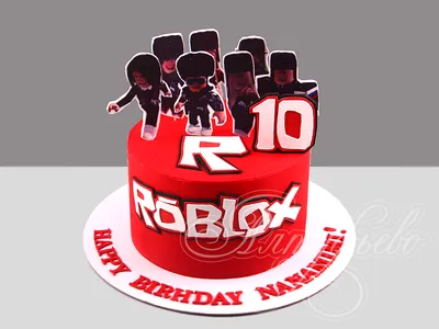 Торт Roblox - заказать по цене 2500 руб. за 2кг с доставкой в Подольске