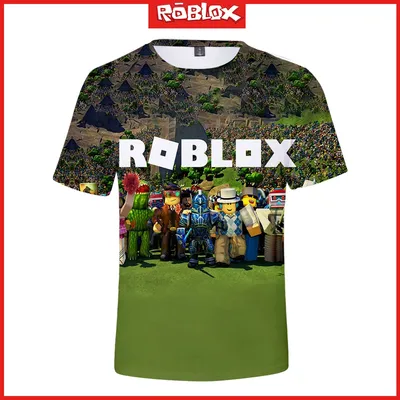 Roblox T-Shirts - Roblox Cotton kids Clothing Tops Boys Short Sleeve  T-shirt AL2407 - ®Roblox Shop