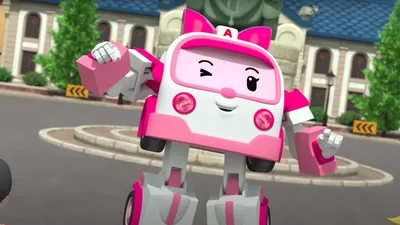 Academy Amber Robocar Poli Transforming Robot Tramsformable Action Toy  Figure | eBay