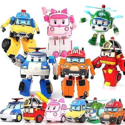 Robocar Poli - Transforming robot Poli – Circle Toys