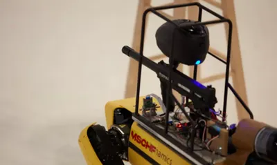 Инженер создал миникопию робопса как у Boston Dynamics