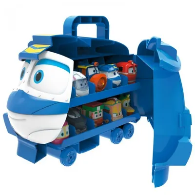 Silverlit Трансформер Robot Trains Кей (KAY) - «Роботы-поезда отхватила в  детском мире со скидкой, стоит ли игрушка 10 см тысячи рублей?» | отзывы