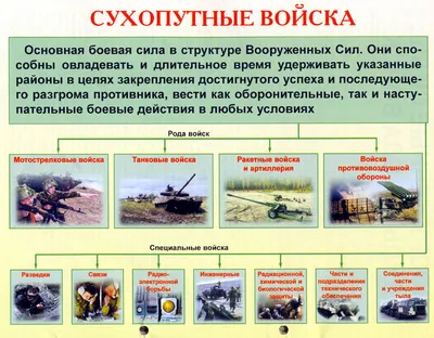 Как устроены Вооруженные силы РФ - Инфографика ТАСС