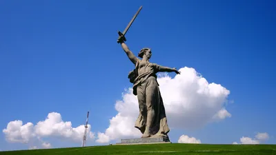 В Волгограде реставрируют статую «Родина-мать зовет!» на Мамаевом кургане:  когда ее откроют - 5 августа 2019 - 74.ру
