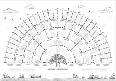 Как составить генеалогическое древо семьи самостоятельно