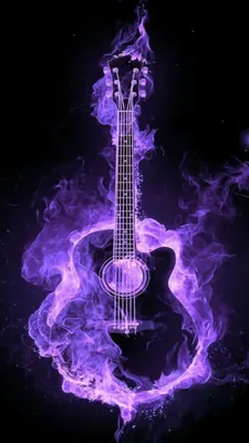 Силуэт рок-музыканта на цене в густом дыму. | Картинка на аву