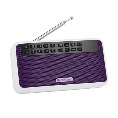 Rolton K700 Bluetooth Dual-speaker Audio Speaker Megaphone Voice Amplifier  (Black) [ATBD0603291201CPB]- US$9.72 - PlusBuyer.com