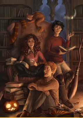 Ron and Hermione by alessiajontrunfio : r/harrypotter