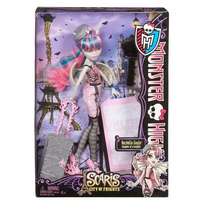 Раскраска Monster High: Рошель Гойл из серии Ghouls Night out | Раскраски  для детей печать онлайн