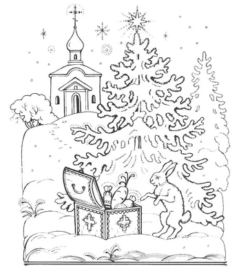Рождественские рисунки карандашом - 60 фото