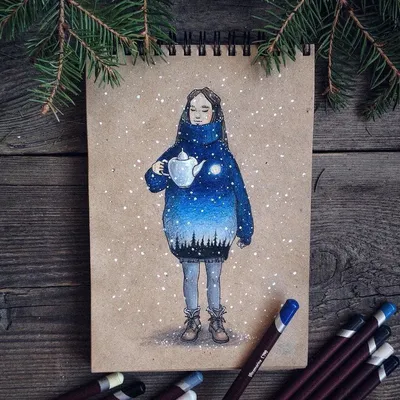 Рождество христово рисунки карандашом легкие (39 фото) » Рисунки для  срисовки и не только