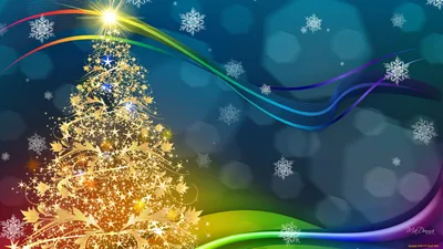 Обои Праздничные Векторная графика (Новый год), обои для рабочего стола,  фотографии праздничные, векторная графика , новый год, year, new, happy,  christmas, tree, Ёлка, merry, рождество, новый, год Обои для рабочего  стола, скачать