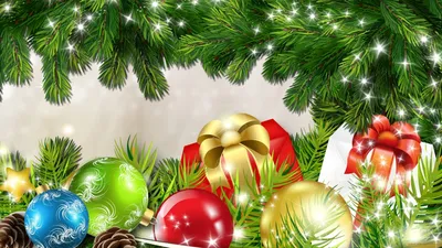 Скачать обои Праздники Tom Newsom, Новый год, Рождество, новогодние  подарки, Санта-Клаус перед вылетом на рабочий стол 1152x864