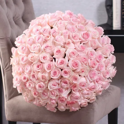 Букет розовых роз от 19 шт. за 6 090 руб. | Бесплатная доставка цветов по  Москве