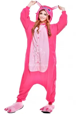 Розовый Стич - Подружка Стича - Купить пижаму кигуруми в СПб недорого