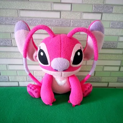 Мягкая игрушка Ангел розовый 70 см / Плюшевая игрушка \"Лило и Стич\" —  купить в интернет-магазине по низкой цене на Яндекс Маркете