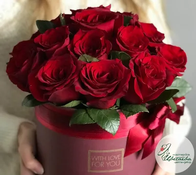 Розы красные 40 см Кения доставка в Чите | ОптБукет